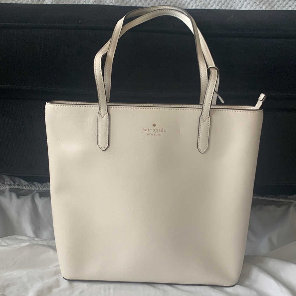 Kate Spade Ivory Tote Bag